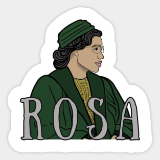 Rosa Parks Portrait Sticker